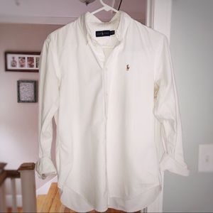 Ralph Lauren White Oxford